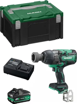 Produktbild von Schlagschrauber HIKOKI WR36DAB1X (1 x 4,0Ah/8,0 Ah + UC18YSL3 + Koffer HSC II)