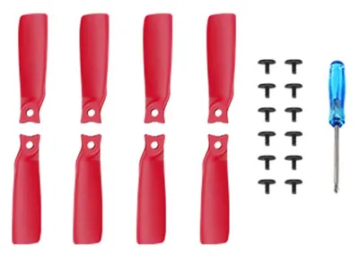 Obrázek produktu pro Pro DJI Flip Drone BRDRC 2 páry barevných náhradních vrtulí Red