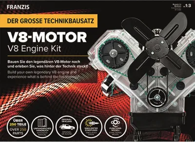 Image de Kit de montage du moteur V8 Franzis