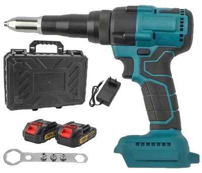 Produktbild von Elektronietzmaschine, bürstenloser Motor, automatische Bedienung, 2 Batterie Kunststoffbox