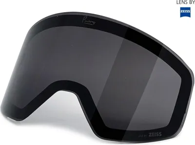 Produktbild von Skibrillenlinse Zylindrisch Schwarz Kategorie 3 für sonnige Bedingungen, UV-Schutz, Anti-Beschlag, Magnetisches Wechselsystem, Zeiss, für PH-12sixty