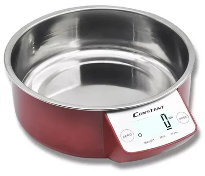 Produktbild von Pronett XJ4227 Digitale Küchenwaage 5 kg, rot