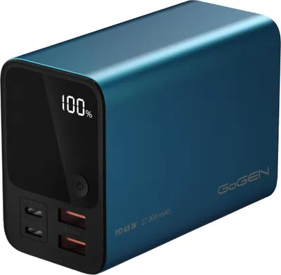 Image de GoGen Powerbank PB270001BL 27000 mAh bleu