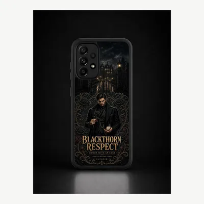 Immagine prodotto di Custodia per Samsung A23, cover protettiva con motivo "Rosa Nera" – LUNØIR ©