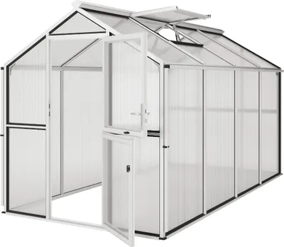 Produktbild von KGT Gewächshaus "Galant IV" pressblank 8,8 m² 10 mm HKP