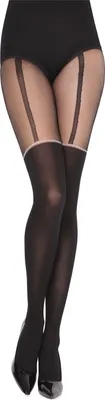 Produktbild von Merry Style Damen Strumpfhose MSSST004 (Schwarz, XS-S) .