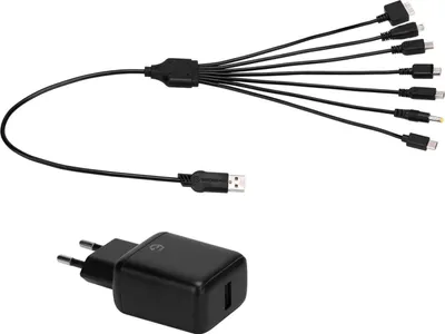 Image de EgoGear Cordon de charge 7in1 Playstation, XBOX, Switch et autres 1.5m