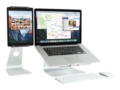 Obrázek produktu pro Rain Design mStand, Stojan pro laptop, Stříbrná, Hliník, 30,5 cm (12"), 38,1 cm (15"), 38,1 cm (15")