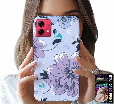 Obrázek produktu pro Pouzdro pro Motorola Edge 40 Neo - květinové vzory Módní batohy