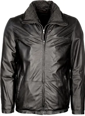 Produktbild von JCC Lederjacke MartinLN Herren black 46