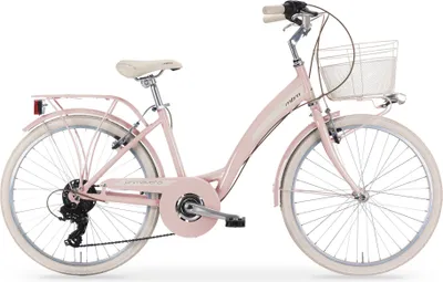 Produktbild von MBM Mädchenfahrrad Primavera 24 Zoll, rosa
