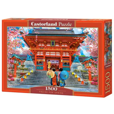 Produktbild von CASTORLAND Puzzle Fest des Frühlings 1500 Teile
