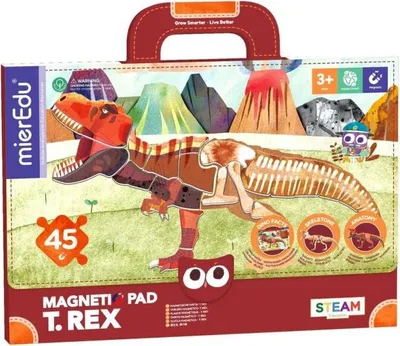Image de MierEdu Table magnétique Dinosaures - Tyrannosaure