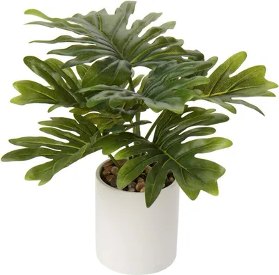 Obrázek produktu pro Umělé Monstera umělé rostliny Tropické pokojové rostliny v květináči