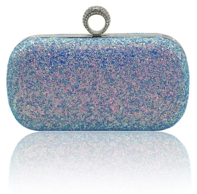 Productafbeelding van CORIOS Clutch tas met pailletten, dames, glinsterende avondtas, geschikt voor bruiloften, bruidstas