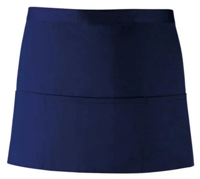 Image de Premier - Tablier à taille « Colours Collection » LT2679 (33 cm x 60 cm) (bleu marine)