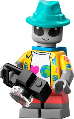 Image de LEGO Série 26 : Le touriste extraterrestre