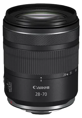 A close-up studio shot of a camera lens.
