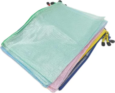 Produktbild von Fousenuk 12 Pcs Dokumententasche Reißverschluss A4 Wasserdichte Document Case Taschen Schule