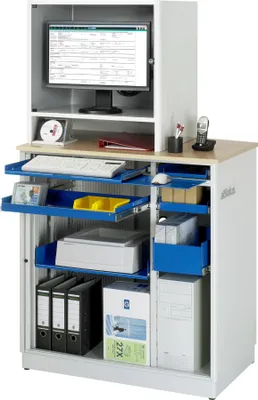 Produktbild von Rau Computer-Station 2625, B1030xT660xH1810mm