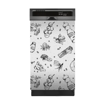 Produktbild von Magnete Dekorative 45x70 cm Küche Magnetmatte Spülmaschine - Gewürzen und Kräutern