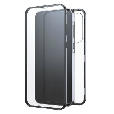 Produktbild von Black Rock 226351, Mantelhülle, Samsung, Galaxy A55, 16,8 cm (6.6"), Schwarz, Transparent