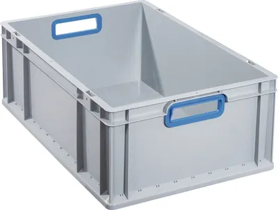 Produktbild von allit Aufbewahrungsbox ProfiPlus EuroBox 622 grau / blau