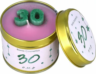 Immagine prodotto di Bomb Cosmetics Duftkerze in Dose 30° Compleanno, Dosenkerze, Rosa, P30BIRTH04