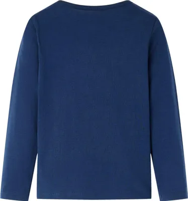 Produktbild von vidaXL Kinder-Langarmshirt Marineblau 116