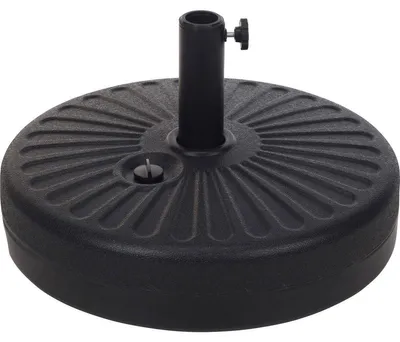 Produktbild von ProGarden Sonnenschirm Sockel 22 Liter 51 cm Schwarz