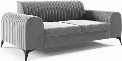 Zdjęcie produktu dla LIKMA Sofa 2-osobowa ELSA 174x77x93 cm Szara Tkanina Fresh 14