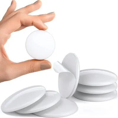Produktbild von Famanu Türstopper Set 7 Stück – Rund 4 cm – Selbstklebende Wandpuffer