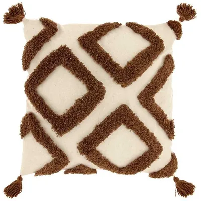 Produktbild von Dekokissen CRUZ 45x45 cm, braun
