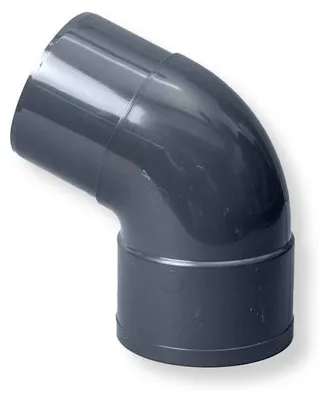 Produktbild von Fallrohrbogen 67° DN 80 dunkelgrau
