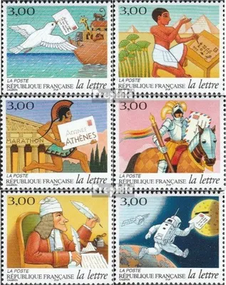 Produktbild von Briefmarken Frankreich 1998 Mi 3290-3295 (kompl.Ausg.) postfrisch Brief