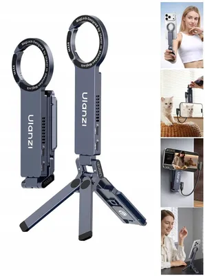 Obrázek produktu pro Držák, stojan, stativ MagSafe + pouzdro na SSD disk 10 Gb/s PD 100 W pro telefon / Ulanzi / MA58