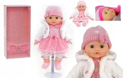 Obrázek produktu pro Panenka pro děti, 40 cm, která mluví, zpívá a zavírá oči – realistická a interaktivní