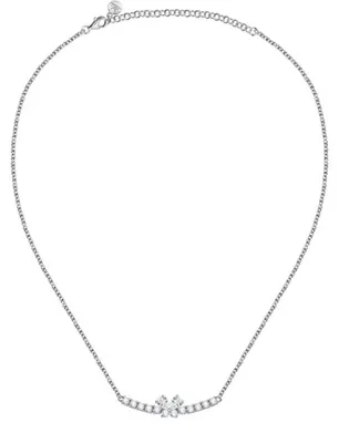 Immagine prodotto di Collana unica da donna con zirconi chiari Scintille SAQF06