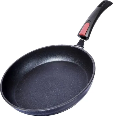 Obrázok produktu pre Panvica na vyprážanie, nepriľnavý diamantový povlak, odnímateľná rukoväť, čierna
