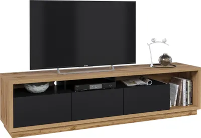 Produktbild von Furniture24 Fernsehschrank CELINE 40 Tv Lowboard 200 cm Unterschrank 3 Schubladen