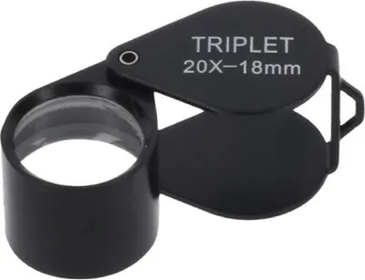 Produktbild von Byomic Triplet Einschlaglupe BYO-IT2018 20x18mm 20-fach Vergrößerung