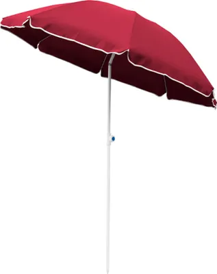 Image de Linder Exclusiv Parasol de jardin 200 cm Rouge foncé