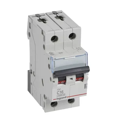 Zdjęcie produktu dla Legrand TX3, Miniaturowy wyłącznik, Typu C, IP20, 240 - 415 V