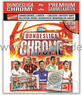 Zdjęcie produktu dla Topps Bundelisga CHROME - Sezon 2014/15 - Starter