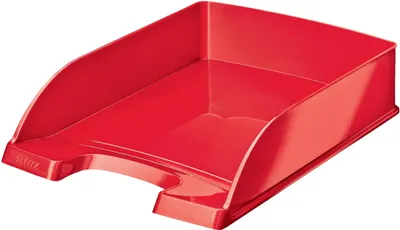 Obrázek produktu pro Odkladač na dokumenty A4 Leitz WOW Plus, plastový, červený