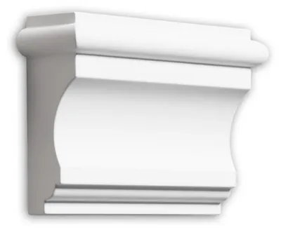 Imagen del producto de Profhome 483002 Ménsula Moldura para exteriores Elemento decorativo Elemento de fachada