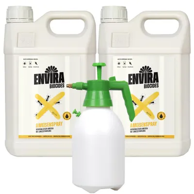 Produktbild von Envira Ameisen Abwehrspray 2x5L mit 2L Drucksprüher