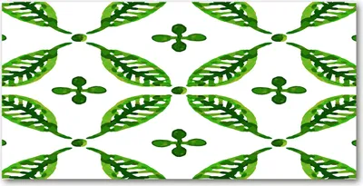 Produktbild von Tulup® Leinwandbild - 140x70 cm - Wandkunst - Drucke auf Leinwand - Leinwanddruck  - Blumen & Pflanzen - Grün - Grüne Blätter