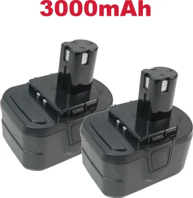 Produktbild von 2x Trade-Shop Premium Li-Ion Akku 14,4V 3000mAh 43Wh ersetzt Ryobi 1400671 4400011 130224017 1311166 1322547 1400669 1400670 130240010 130245005
