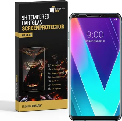 Produktbild von 6x 9H Hartglasfolie für LG V30 Panzerfolie Schutzglas Displayglas Glasfolie KLAR Panzerglas Schutzfolie